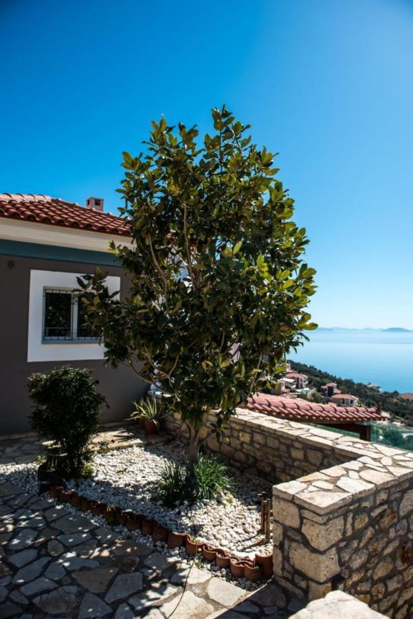 Apollo Romantic Sea View Villa Kivérion エクステリア 写真