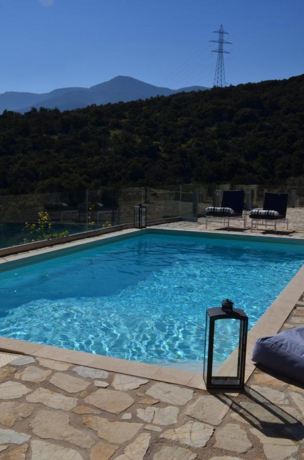 Apollo Romantic Sea View Villa Kivérion エクステリア 写真