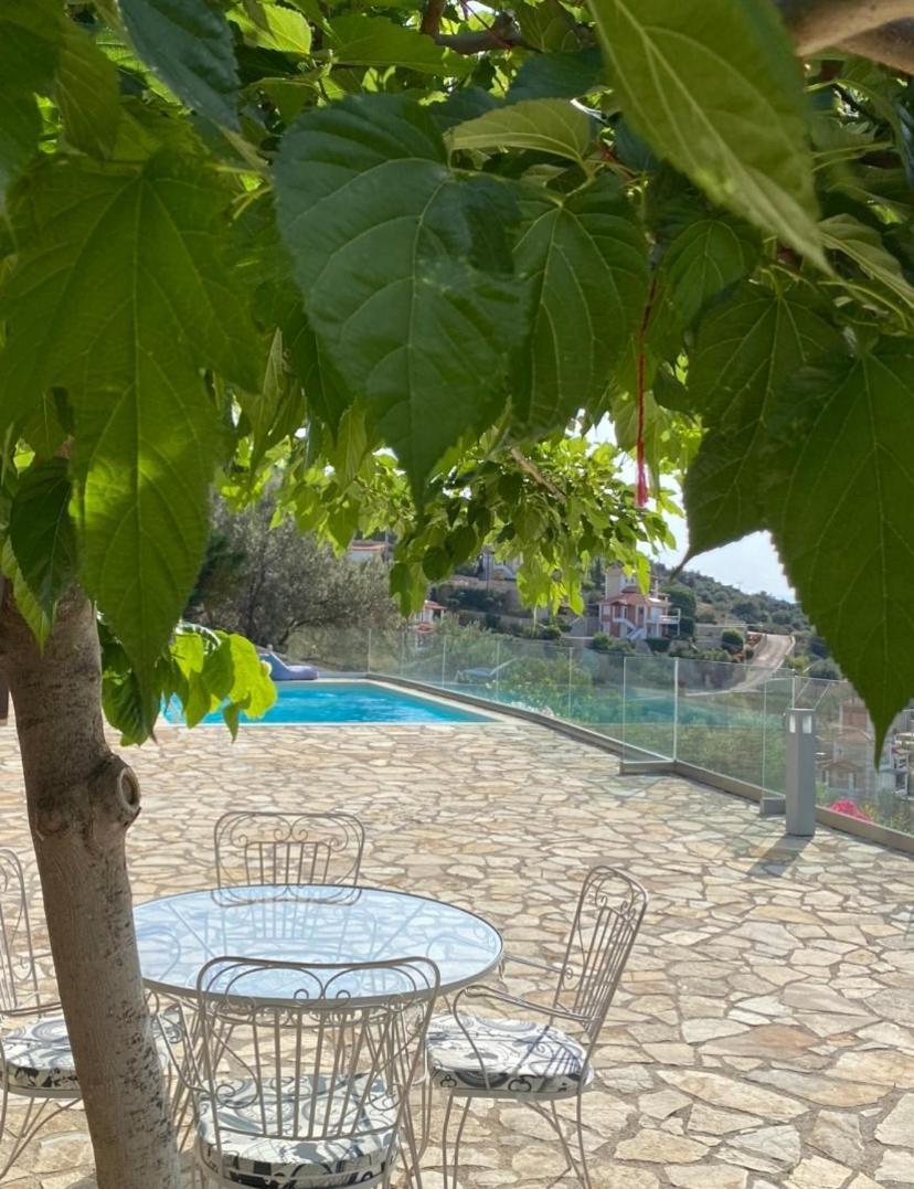 Apollo Romantic Sea View Villa Kivérion エクステリア 写真
