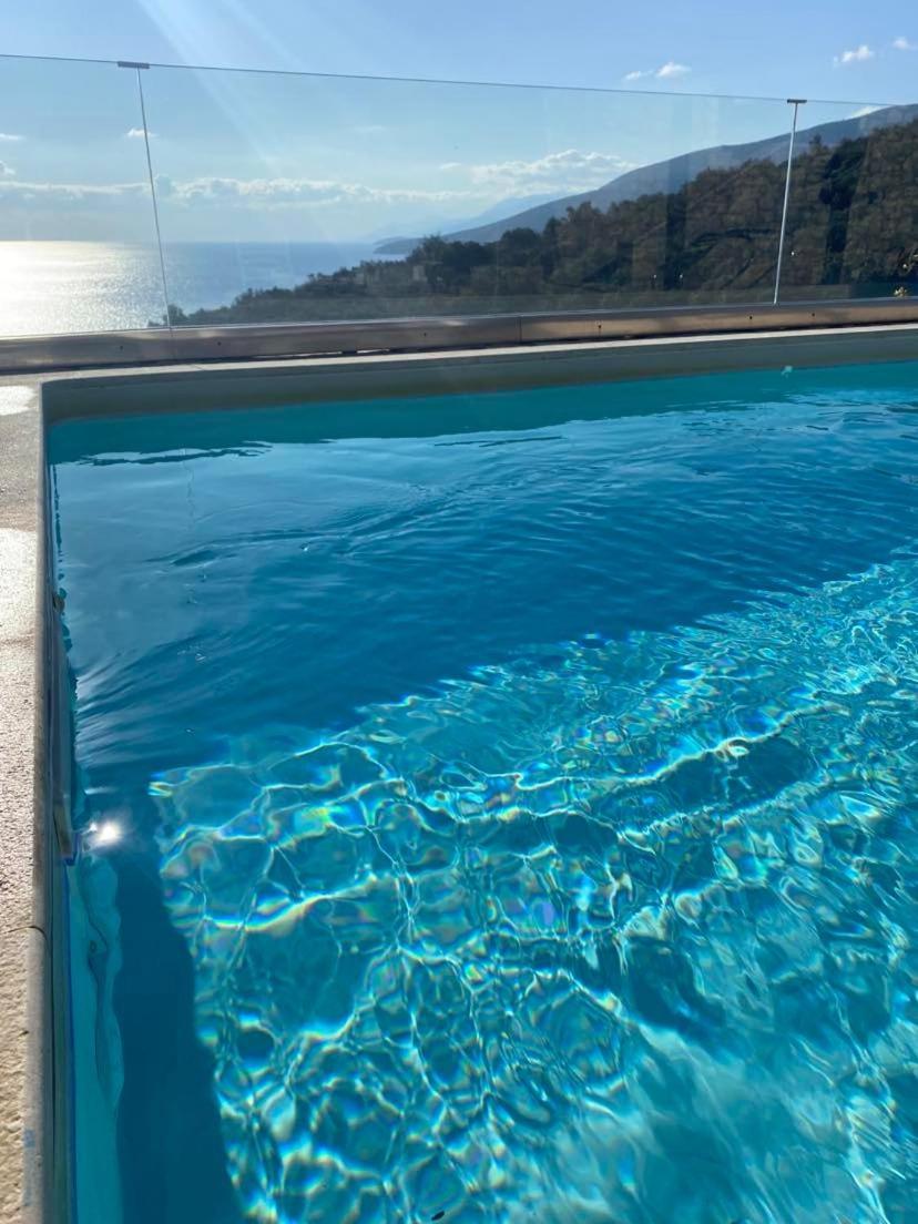 Apollo Romantic Sea View Villa Kivérion エクステリア 写真