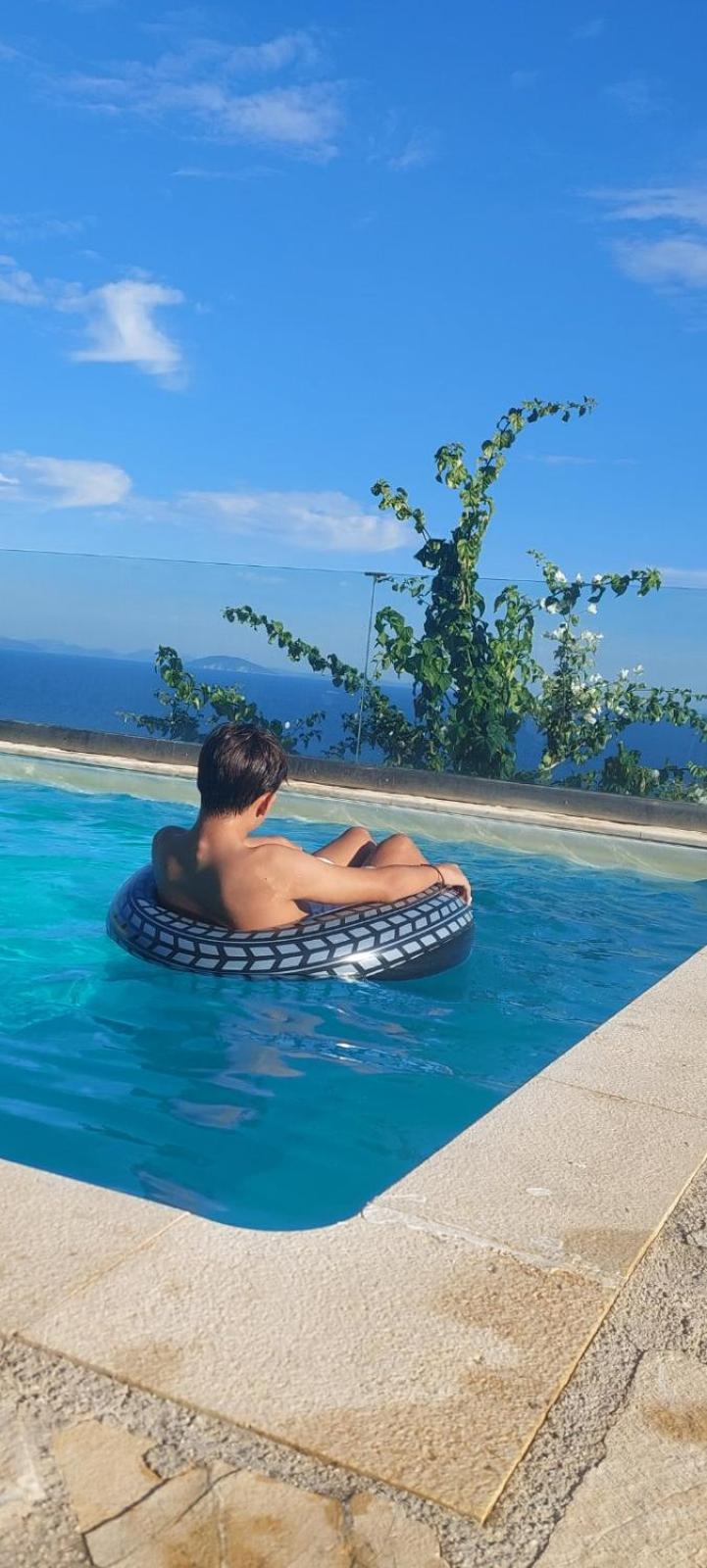 Apollo Romantic Sea View Villa Kivérion エクステリア 写真
